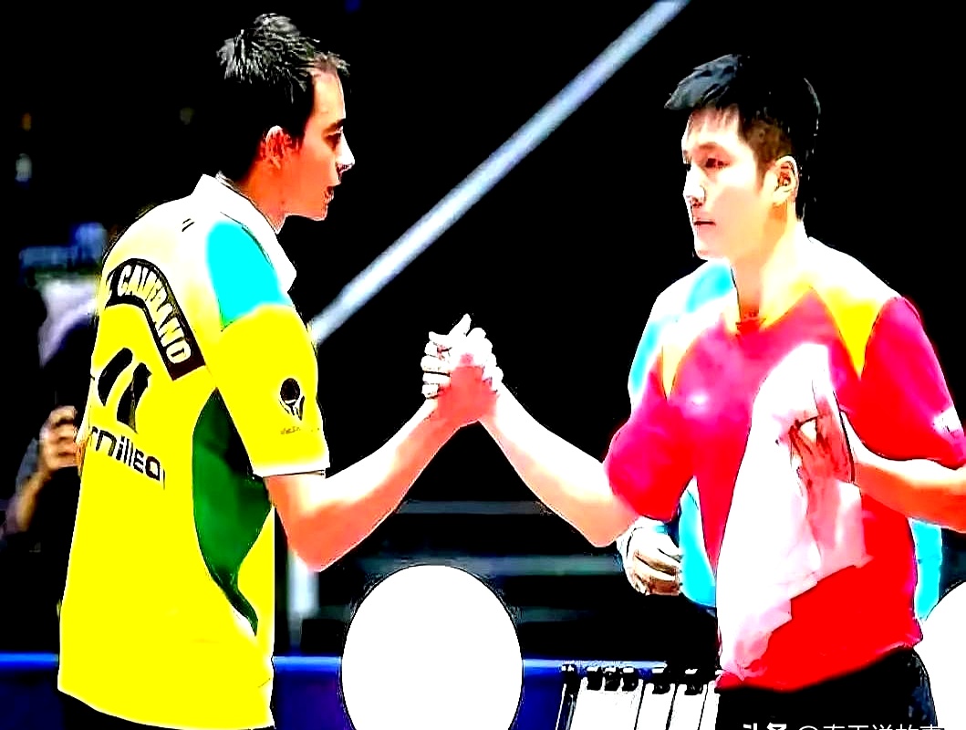 包含中国乒乓球队险胜德国乒乓球队，波尔制霸全场的词条