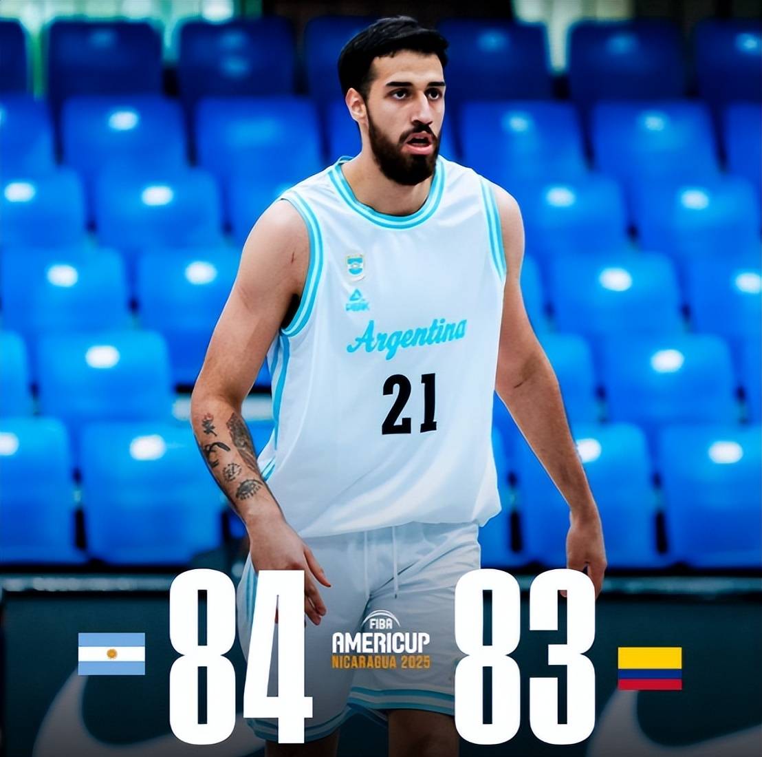 阿根廷男篮鏖战爵士，浓眉爆发神勇